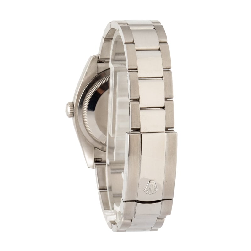 Rolex Datejust Ref 116200 Rhodium Roman Dial