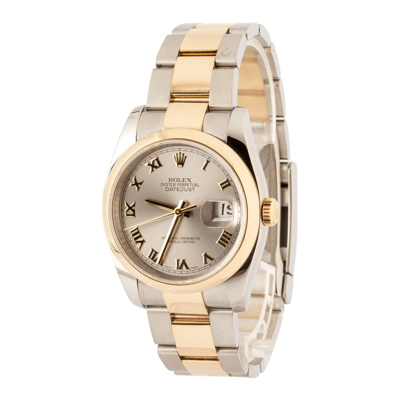 Rolex Datejust 36 Ref 116203 Steel Roman Dial