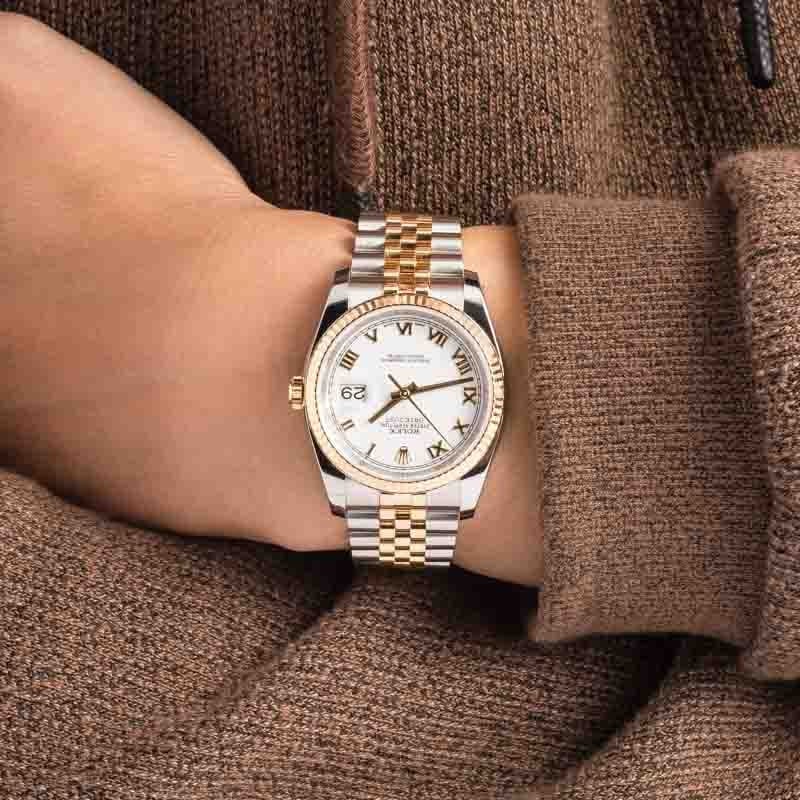 Rolex Datejust 36 116233 White Dial