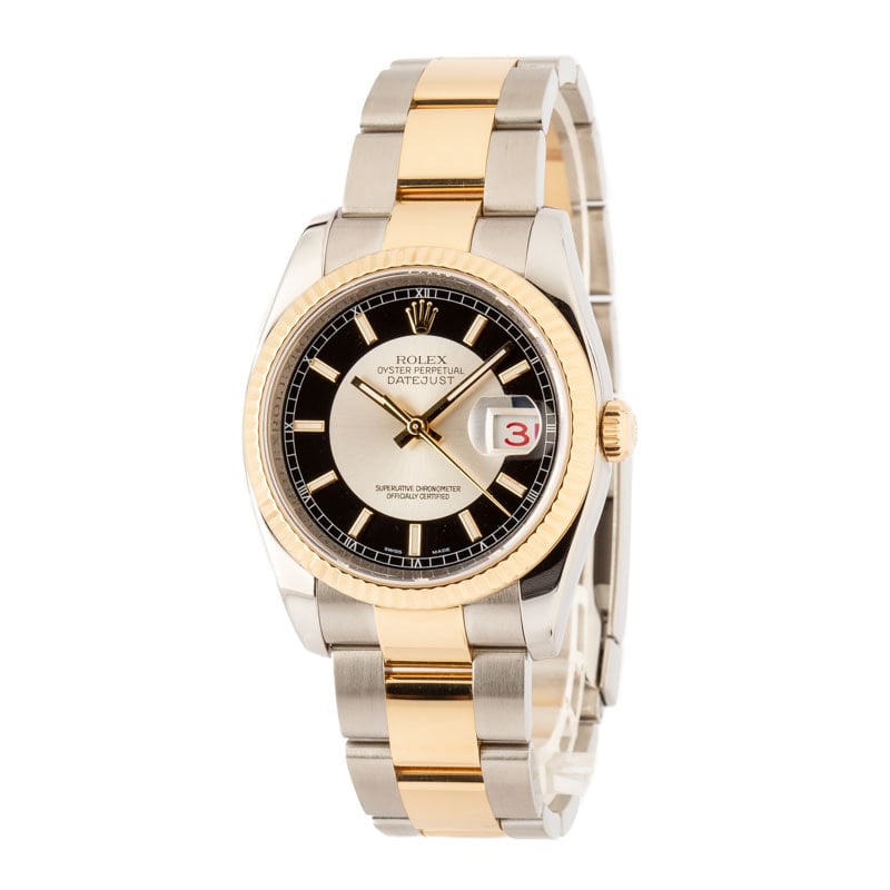 Rolex Datejust 116233 Tuxedo Dial