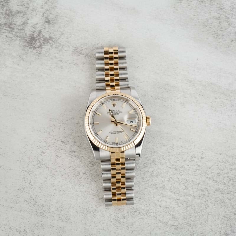 Rolex Datejust 116233 Silver Dial