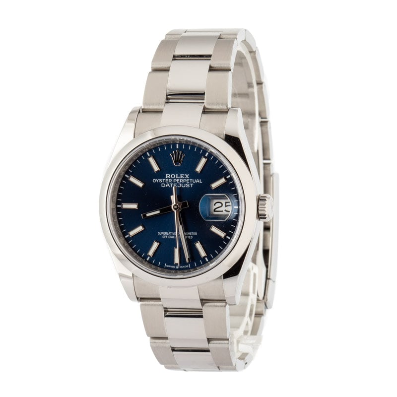Rolex Datejust 126200 Blue Dial