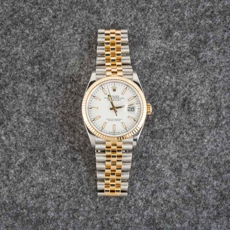 Rolex Datejust 126233 White Dial