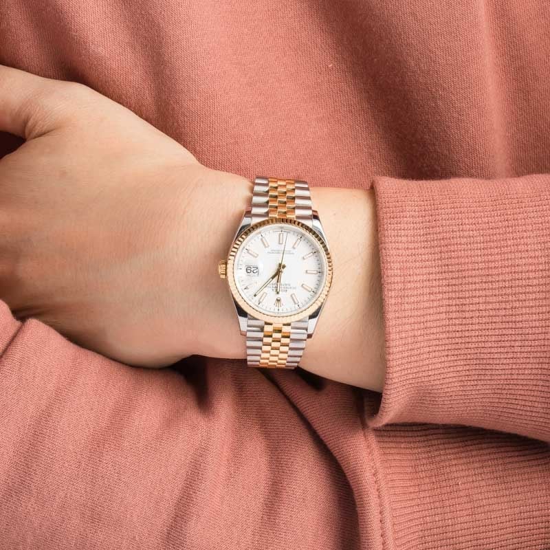 Rolex Datejust 126233 White Dial