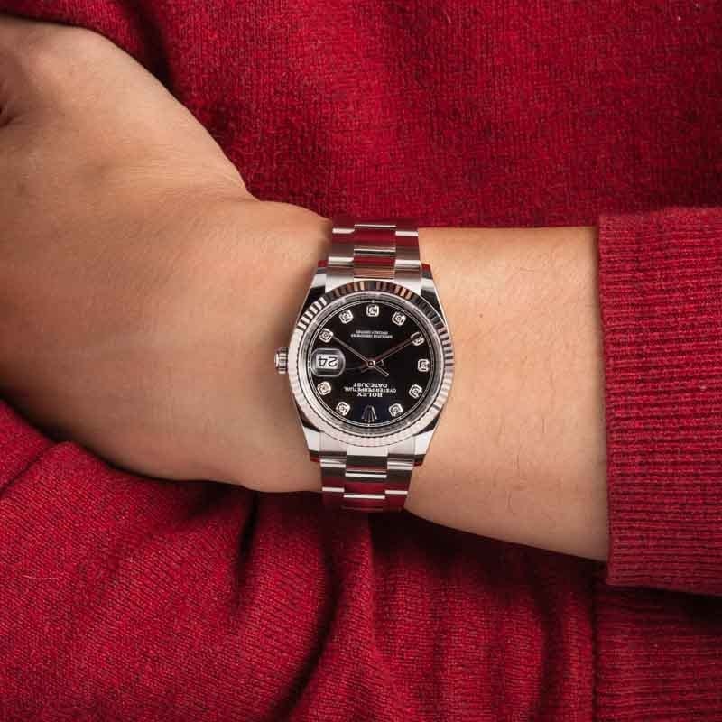 Buy Used Rolex Datejust 36 126234 | Bob's Watches - Sku: 180679