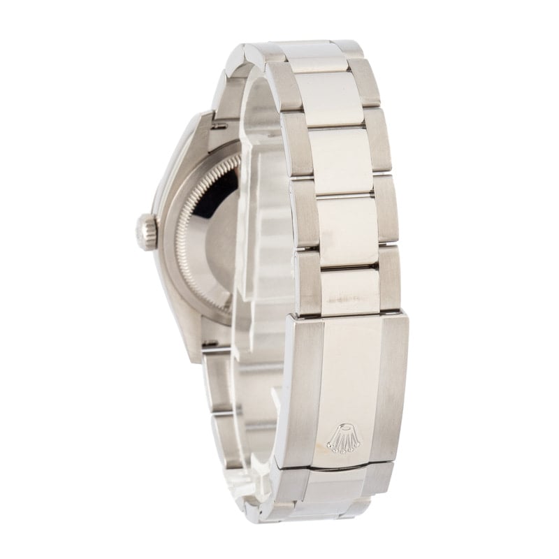 Pre-owned Rolex Datejust 126234 White Roman Dial