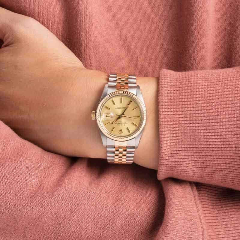 Rolex Datejust 16013 Champagne Dial
