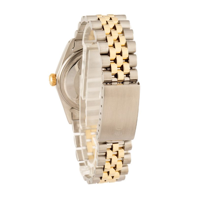 Rolex Datejust ref 16013 Silver Linen Dial