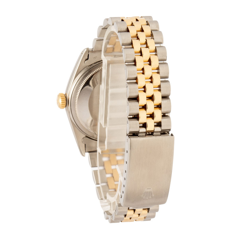 Used Rolex Datejust 36 Two Tone 16013 Champagne Dial
