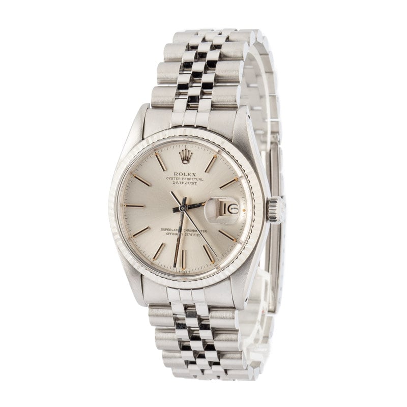 Buy Used Rolex Datejust 36 16014 | Bob's Watches - Sku: 181261