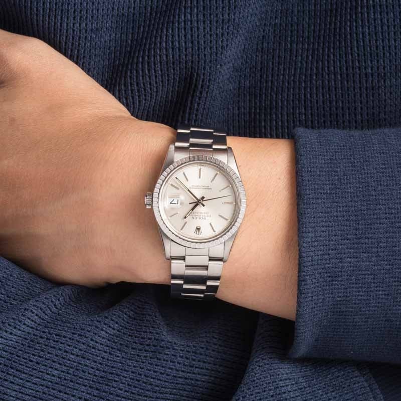 Pre-owned Rolex Datejust Ref 16030 Stainless Steel