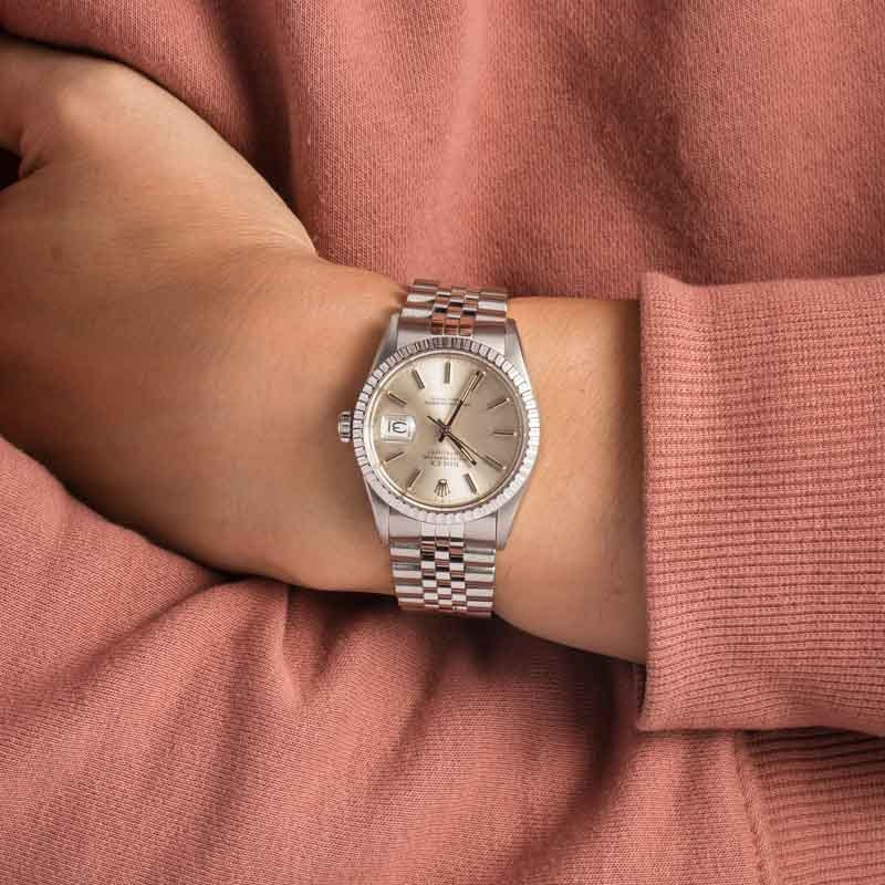 Pre-owned Rolex Datejust Ref 16030 Steel