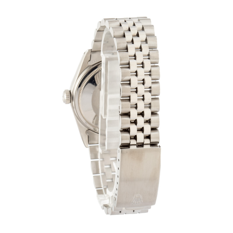 Pre-Owned Rolex Datejust 16030 Silver Index Dial