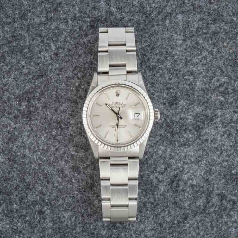 Pre-owned Rolex Datejust Ref 16030 Stainless Steel
