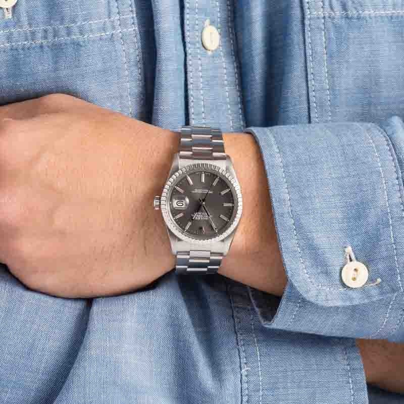 Rolex Datejust 16030 Slate Dial