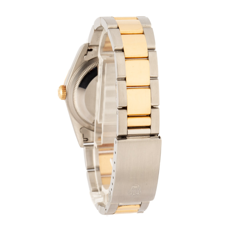 Pre-owned Rolex Datejust 16203 Slate Roman Dial