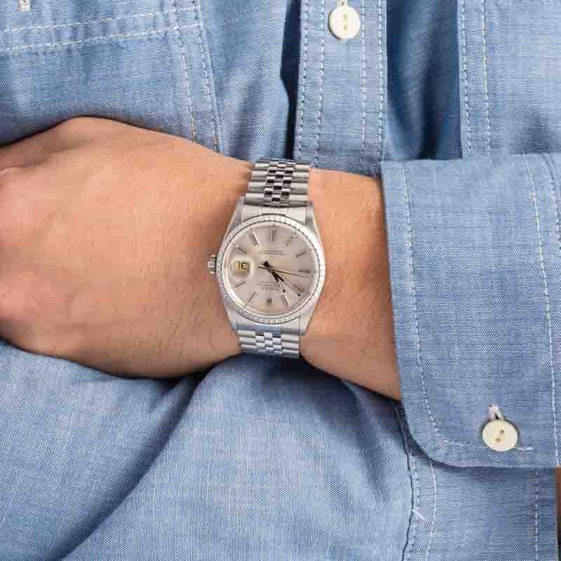 Rolex Datejust 36 16220 Silver Dial