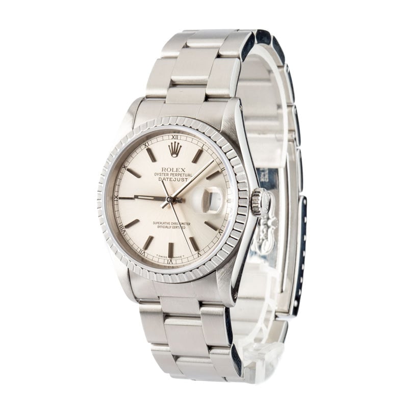 Rolex Datejust 36 16220 Silver Dial
