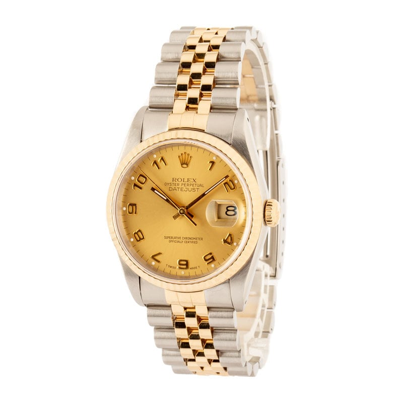Rolex Datejust 36 16233 Champagne Dial