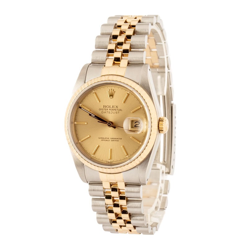 Rolex Datejust 36 16233 Steel & Yellow Gold