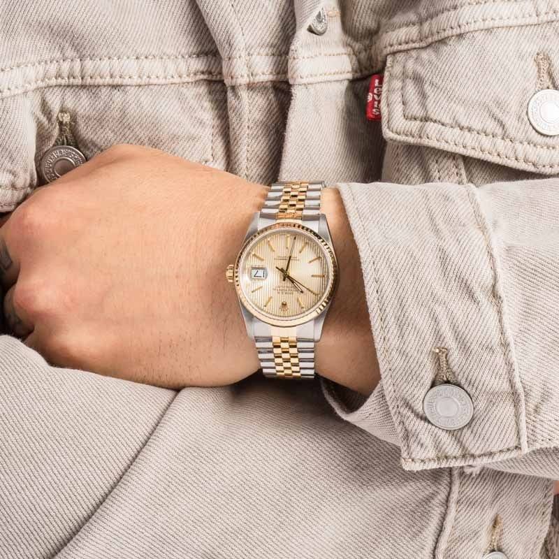 Rolex Datejust 16233 Tapestry Dial