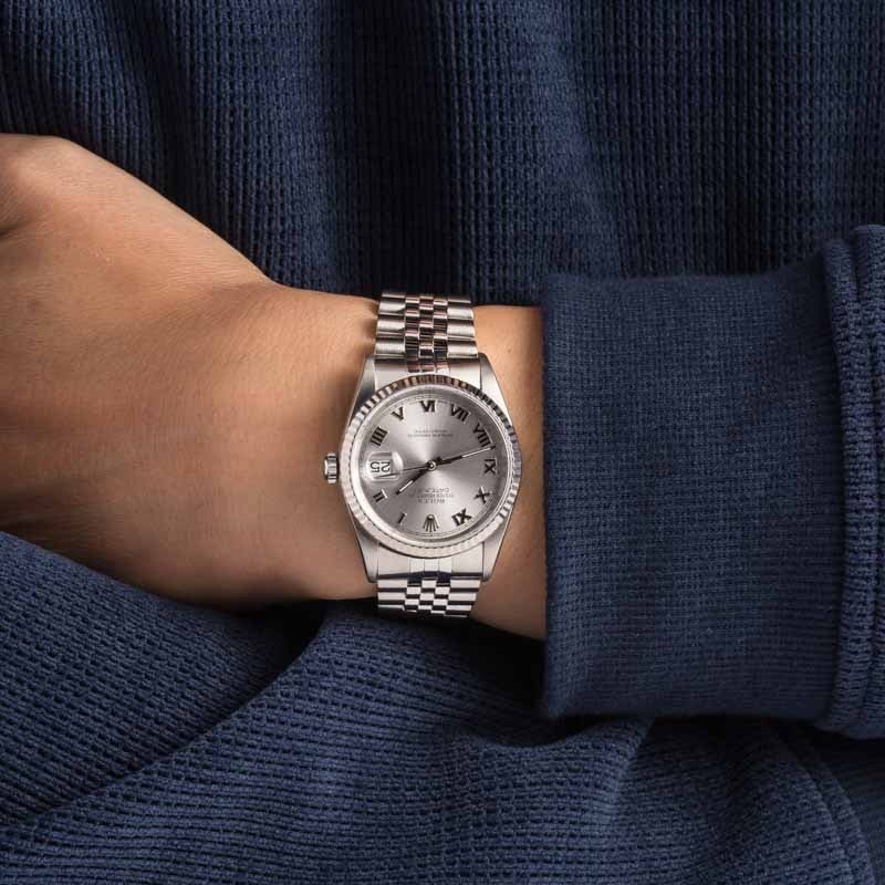 Pre-Owned Rolex Datejust 16234 Roman Dial