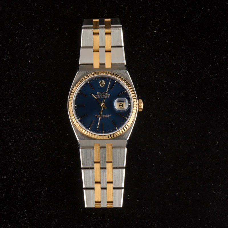 Rolex Datejust OysterQuartz Ref 17013 Blue Dial