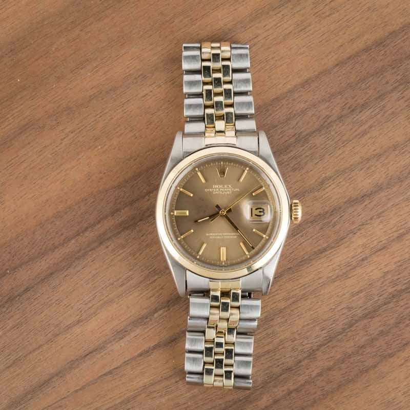 Rolex Datejust 36 Ref 1600 Steel & Gold