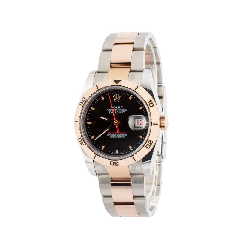 Rolex Datejust 36 Thunderbird 116261 Black Dial