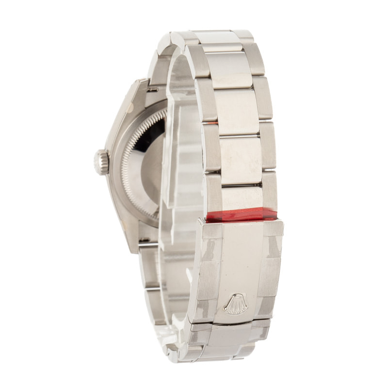 Pre-owned Rolex Datejust 36 Ref 126200 Silver Dial