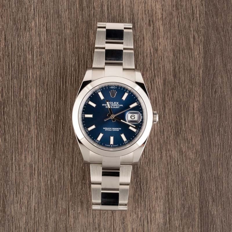 Rolex Datejust 126300 Smooth Bezel