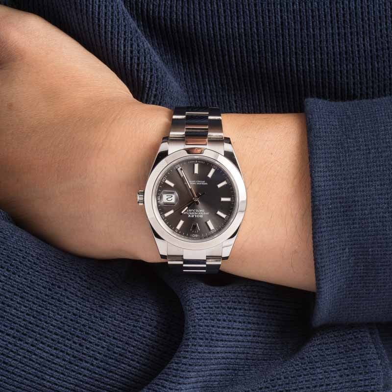Rolex Datejust 41 Ref 126300 Slate Dial