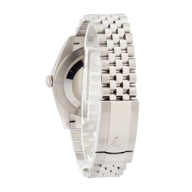 Mens Rolex Datejust 41 Ref 126300 White Dial
