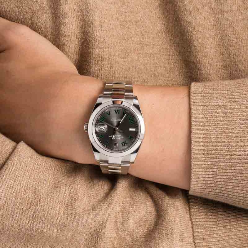 Rolex Datejust 126300 41 ref 126300 Wimbledon Dial