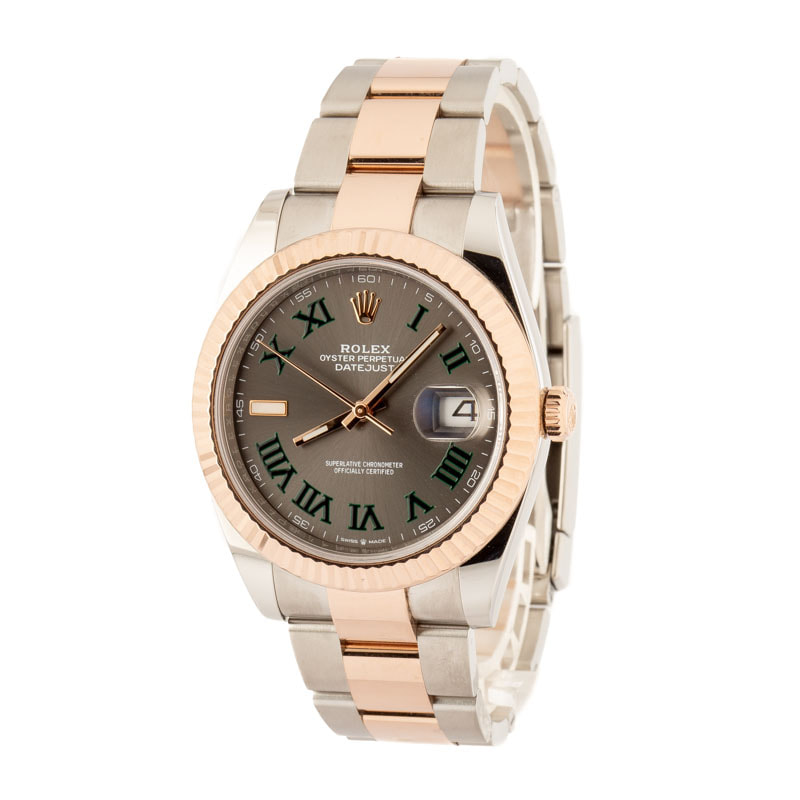 Rolex Datejust 41 Ref 126331 Wimbledon Dial