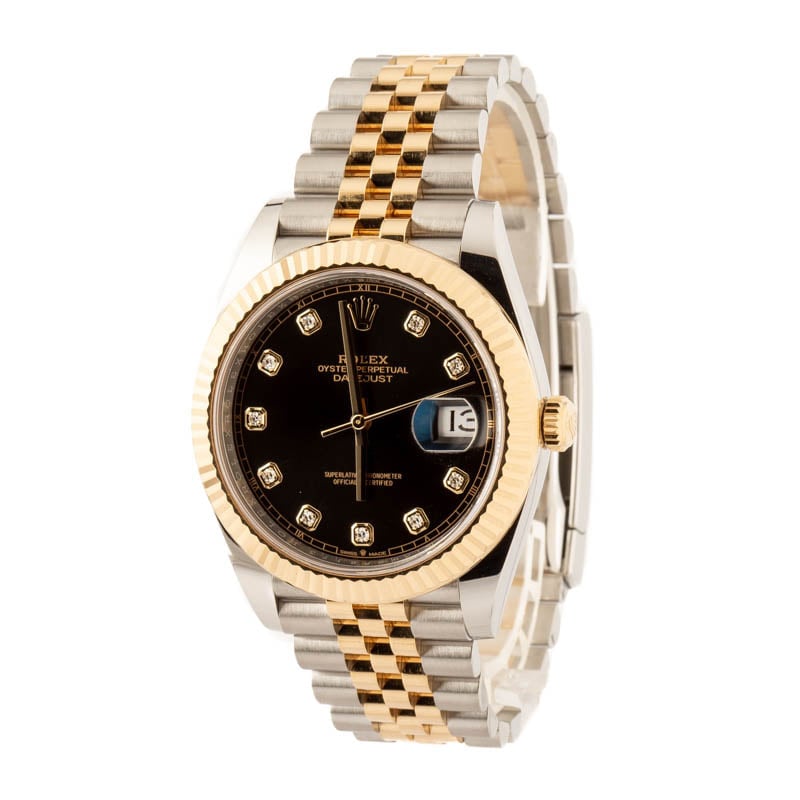 Rolex Datejust 41 126333 Black Diamond Dial