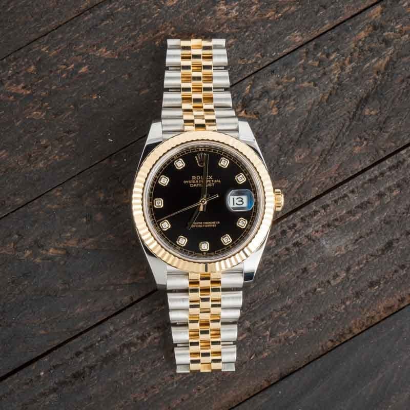 Rolex Datejust 41 126333 Black Diamond Dial