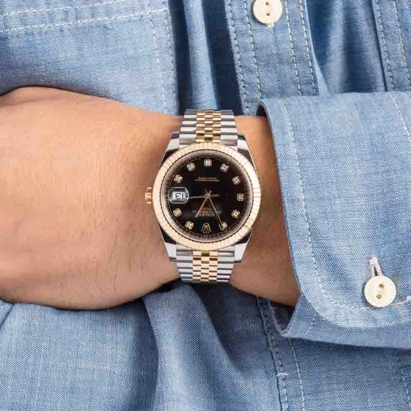 Rolex Datejust 41 126333 Black Diamond Dial