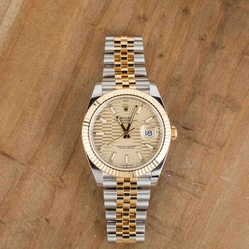 Pre-Owned Rolex Datejust 41 Ref 126333 Two Tone Jubilee