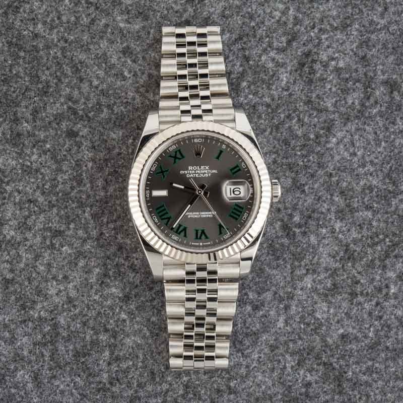 Rolex Datejust 41 Ref 126334 Wimbledon Dial