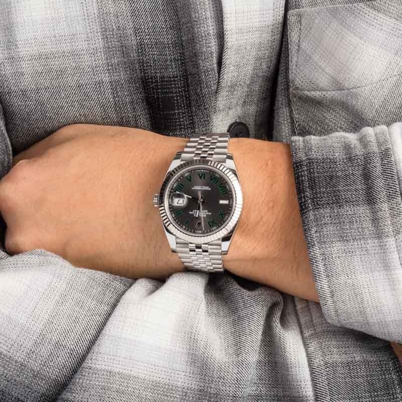 Rolex Datejust 41 Ref 126334 Wimbledon Dial