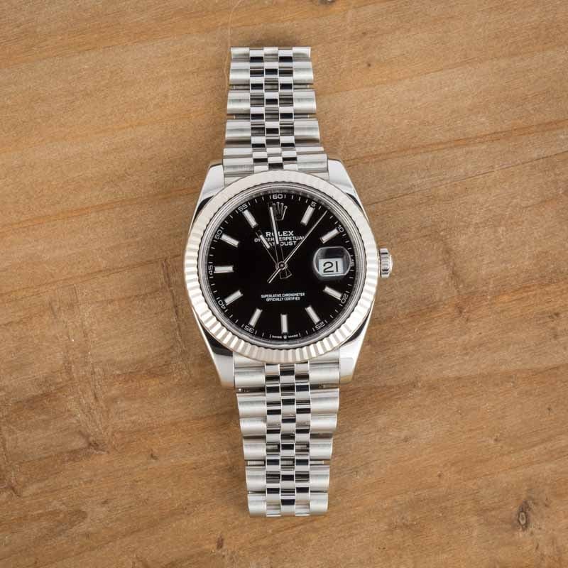 Rolex Datejust 41 Ref 126334 Black Dial