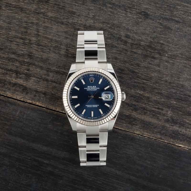 Rolex Datejust 41 Ref 126334 Blue Dial