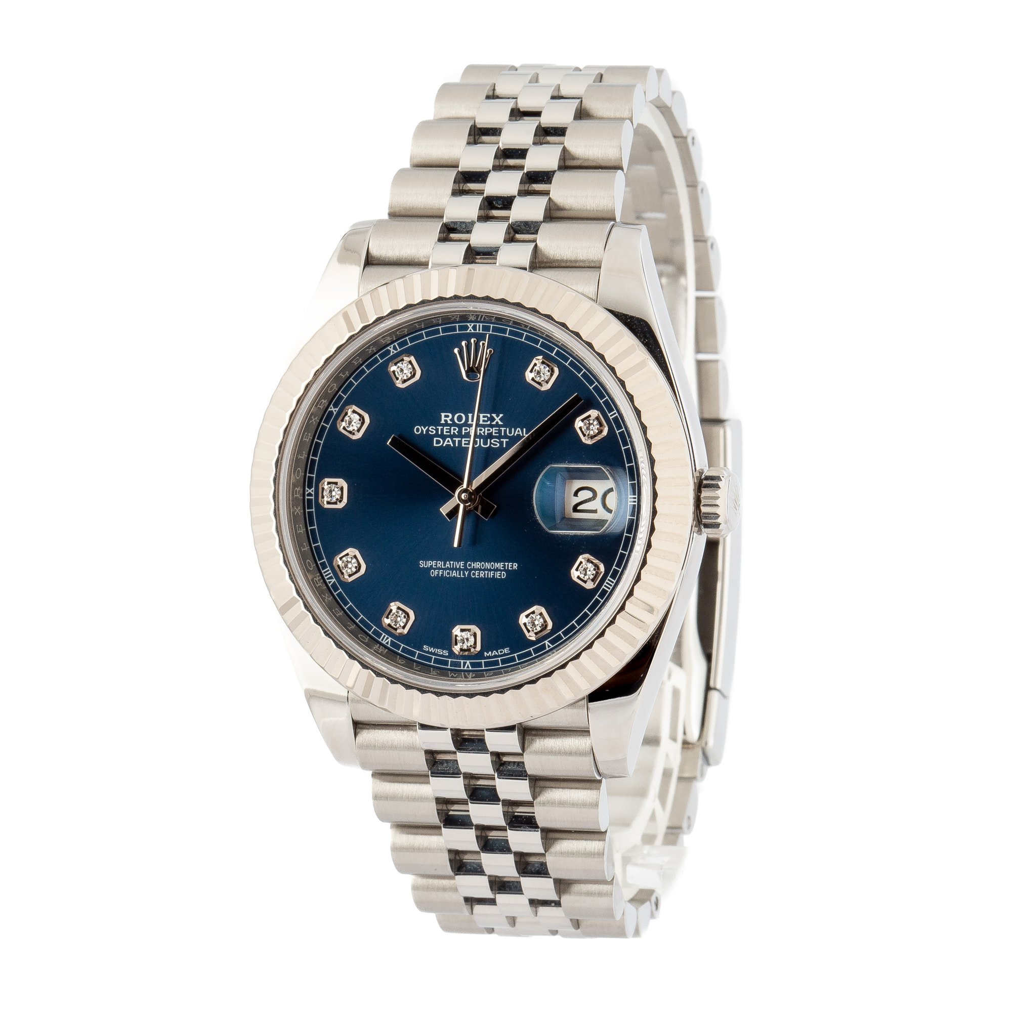 Men's Rolex Datejust 41 126334 Diamond Dial