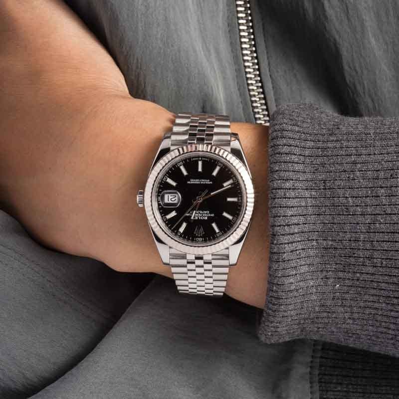 Rolex Datejust 41 Ref 126334 Black Dial