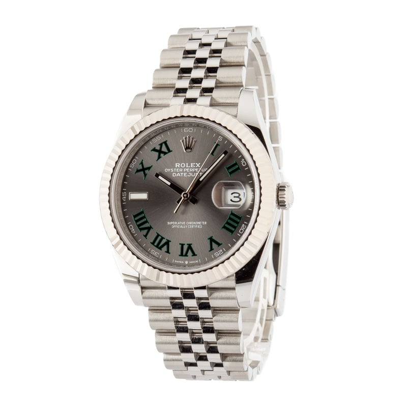 Rolex Datejust 41 126334 Wimbledon Dial