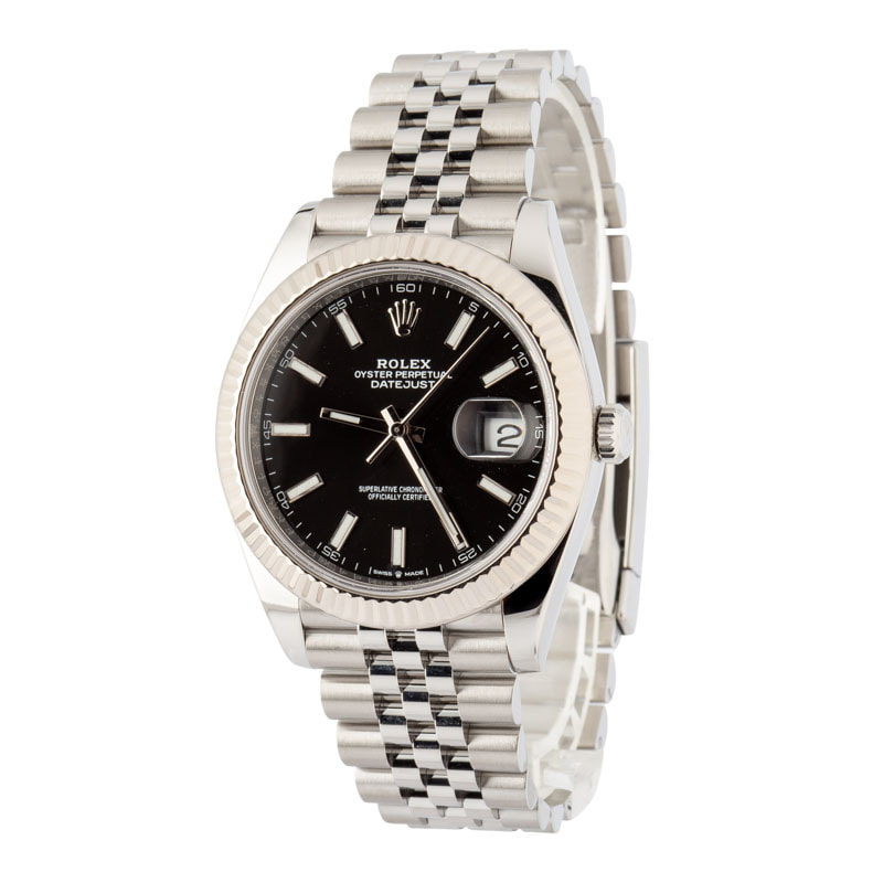 Rolex Datejust 41 Ref 126334 Black Dial