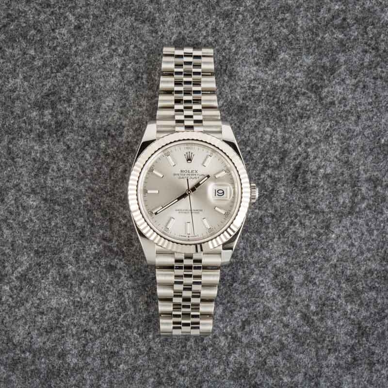 Rolex Datejust 41 Ref 126334 Silver Dial
