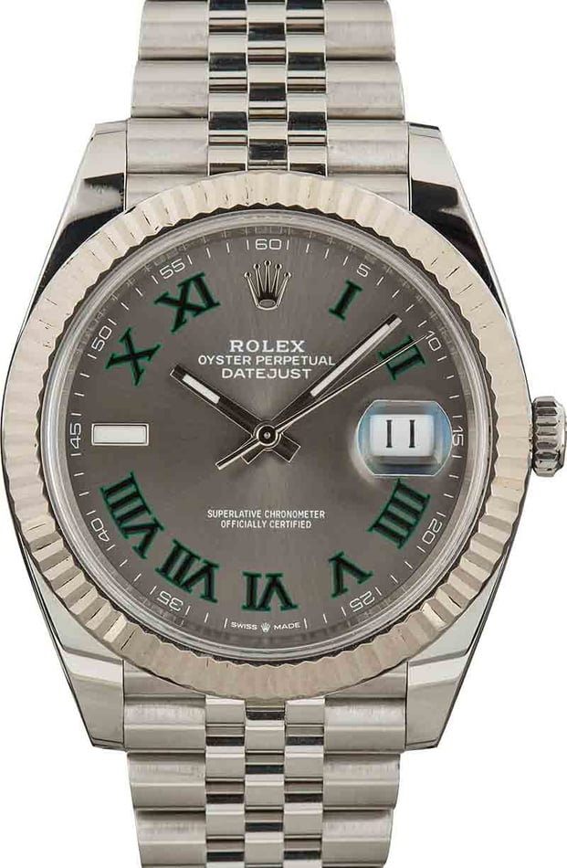 Oberst stof En eller anden måde Buy Used Rolex Datejust 41 126334 | Bob's Watches - Sku: 157704