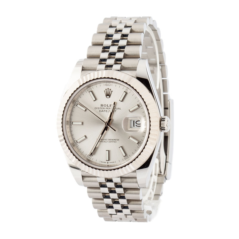 Rolex Datejust 41 Ref 126334 Silver Dial